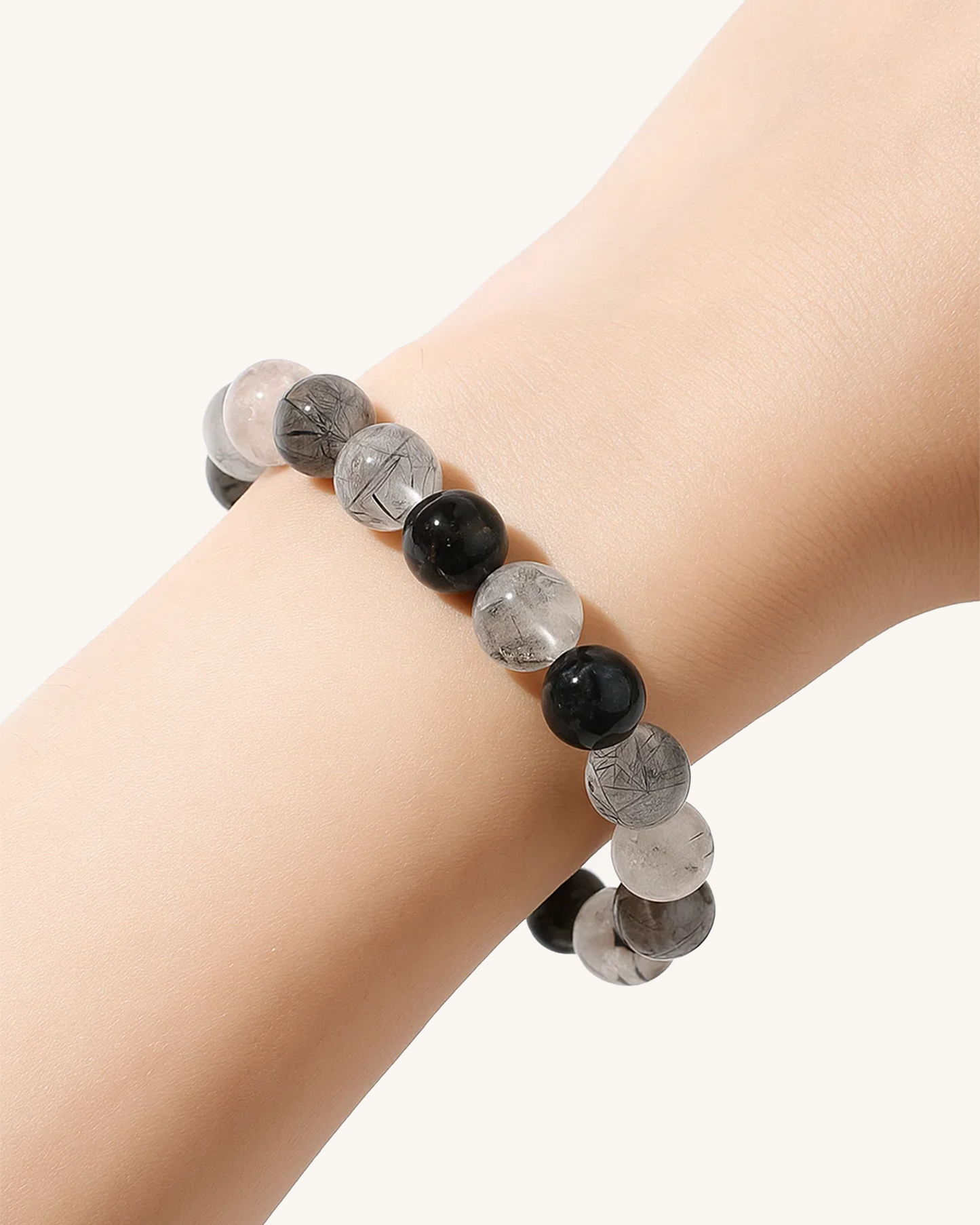 BLACK RUTILATED QUARTZ