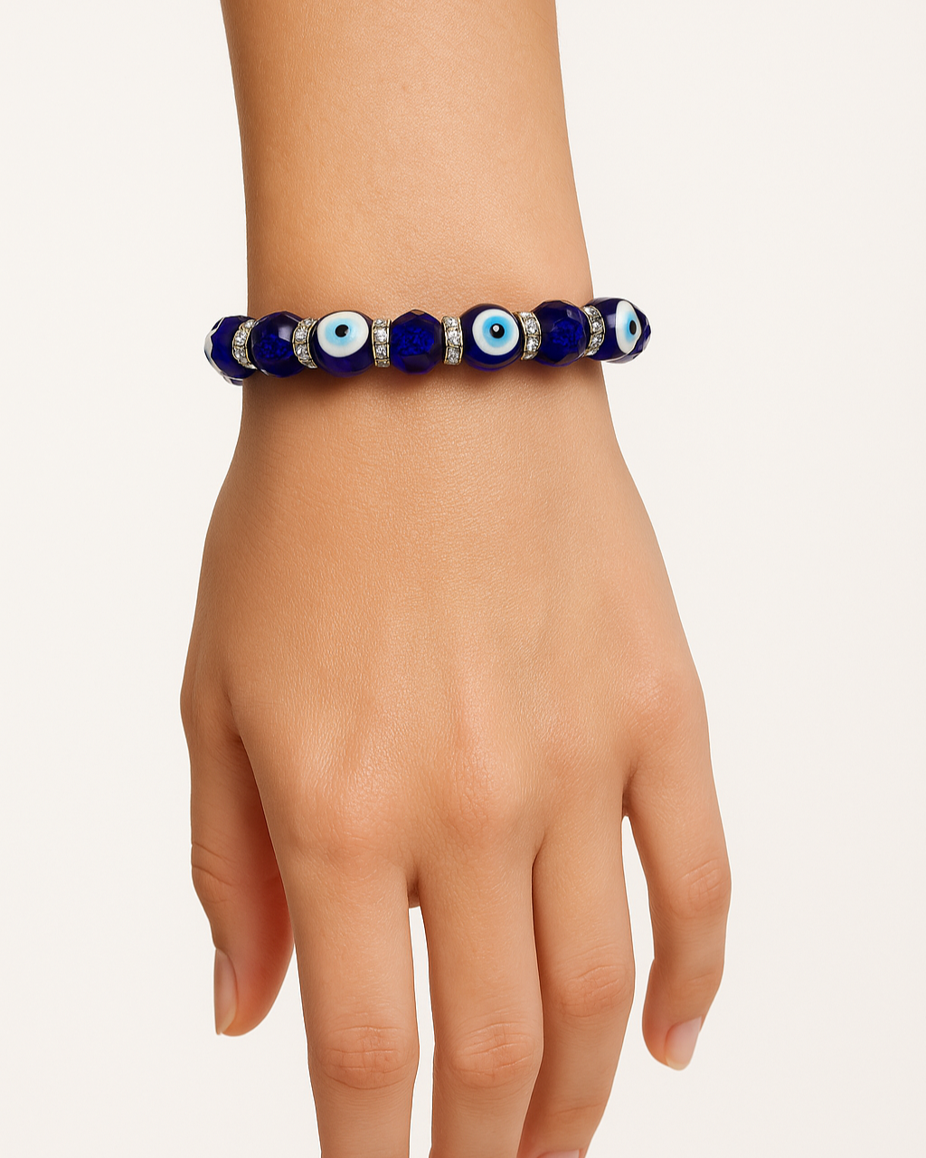 DARK BLUE DEMON EYE BRACELET