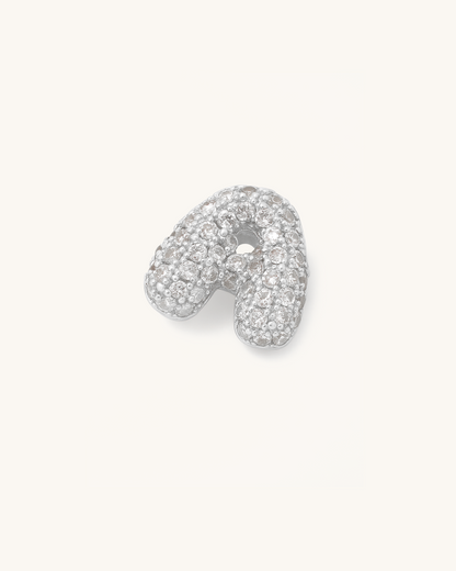 SILVER BUBBLE LETTER