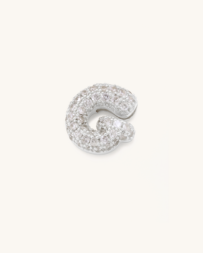 SILVER BUBBLE LETTER