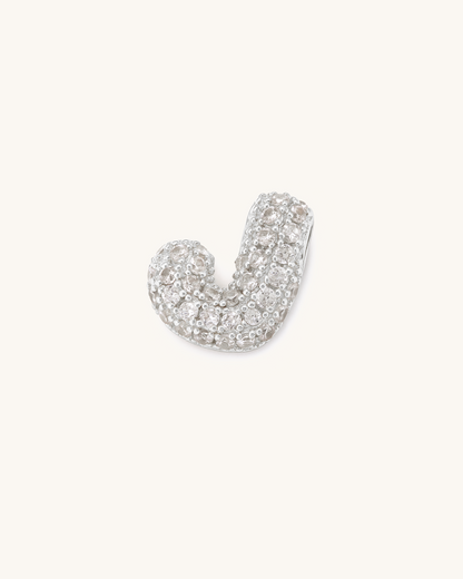 SILVER BUBBLE LETTER