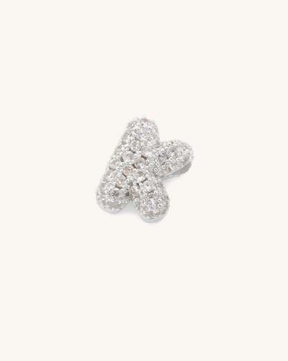 SILVER BUBBLE LETTER