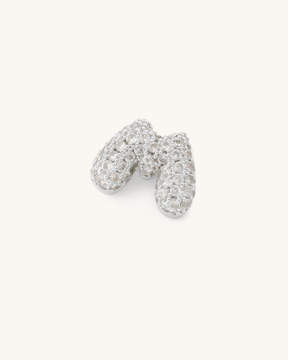 SILVER BUBBLE LETTER