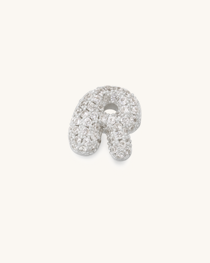 SILVER BUBBLE LETTER