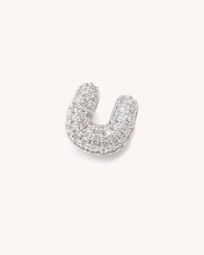 SILVER BUBBLE LETTER