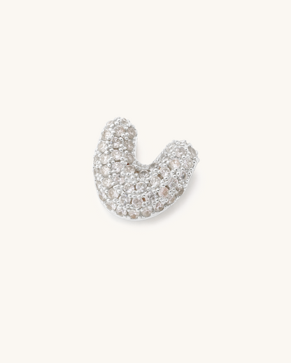 SILVER BUBBLE LETTER
