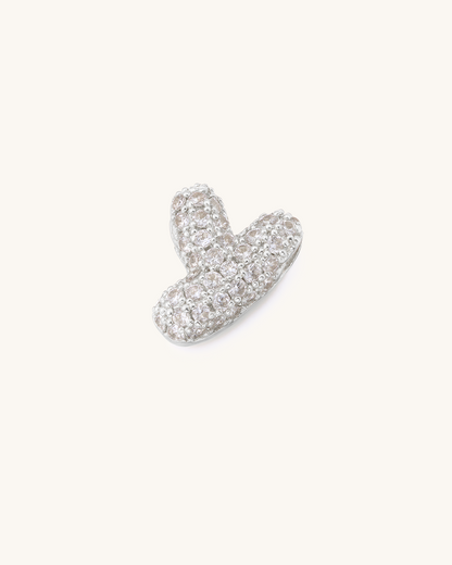 SILVER BUBBLE LETTER