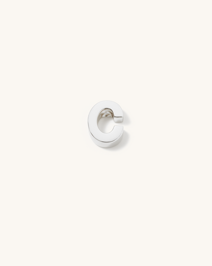 SILVER SIMPLE LETTERS