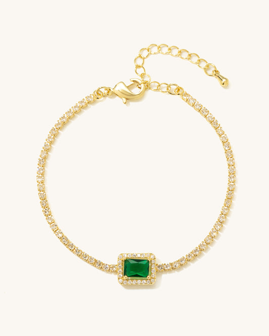 GREEN GEM BRACELET