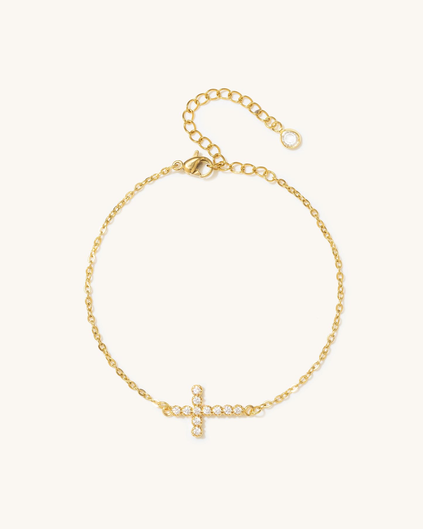 CROSS CHARM BRACELET