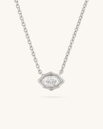 MARQUISE FRAME NECKLACE