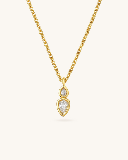 TWIN SPARKLE NECKLACE