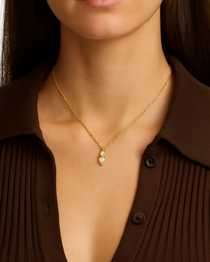 TWIN SPARKLE NECKLACE