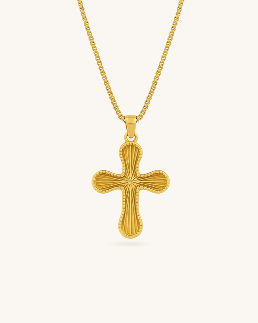 RETRO SHIELD CROSS