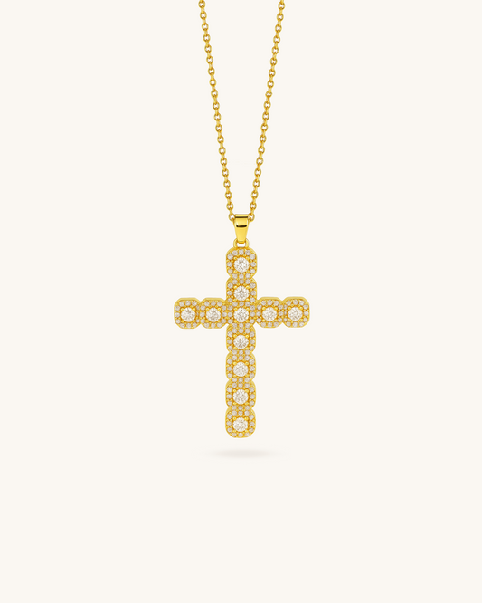 FULL SHINE CROSS PENDANT