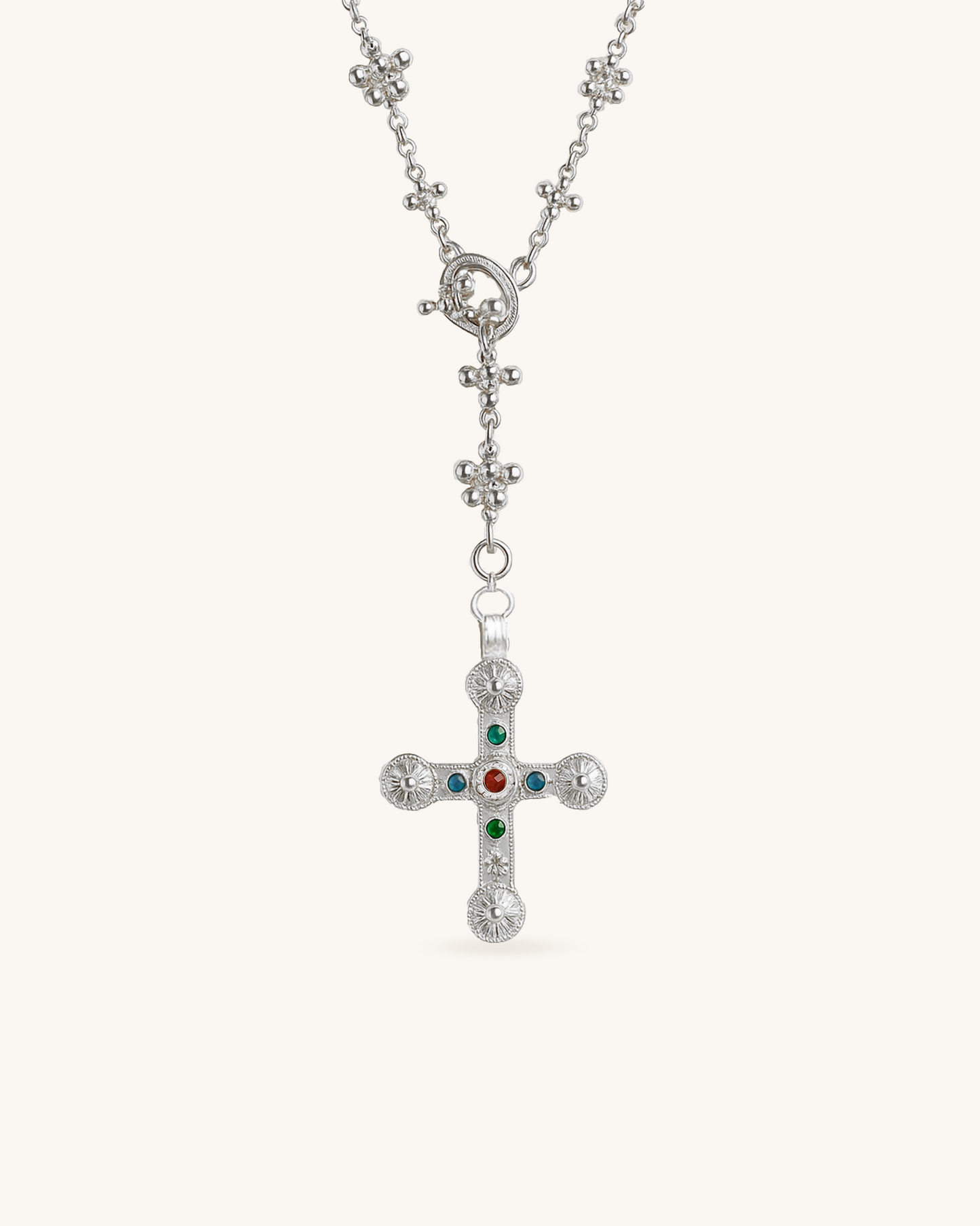 BYZANTINE CROSS NECKLACE