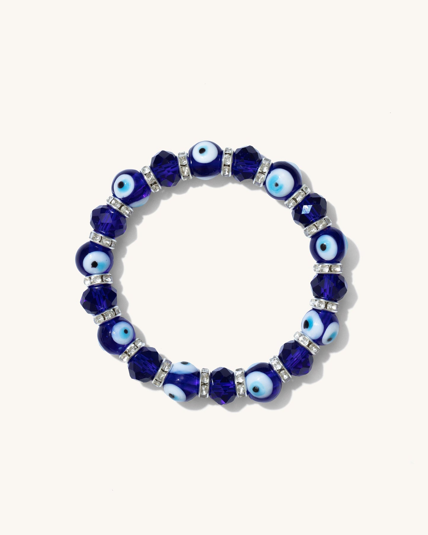 DARK BLUE DEMON EYE BRACELET