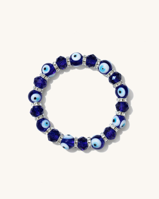 DARK BLUE DEMON EYE BRACELET