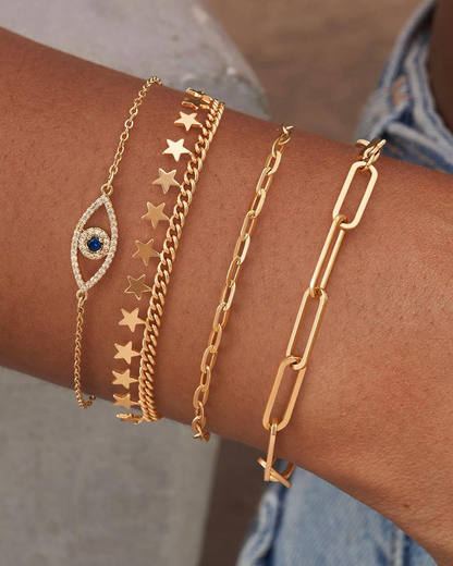 DEMON EYE GEM BRACELET