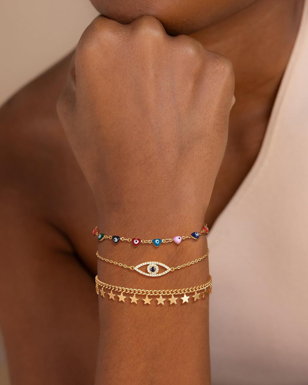 DEMON EYE GEM BRACELET