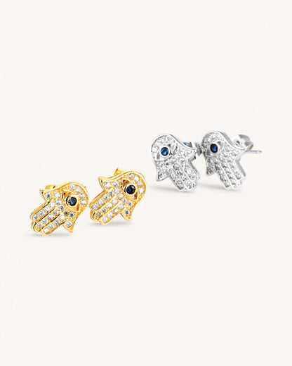 HAMSA HAND STUDS