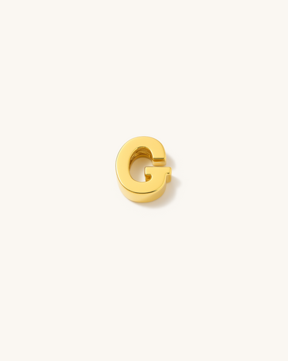 GOLD SIMPLE LETTERS