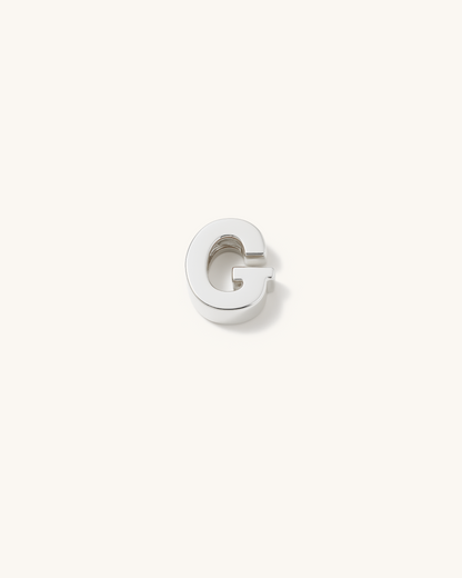 SILVER SIMPLE LETTERS