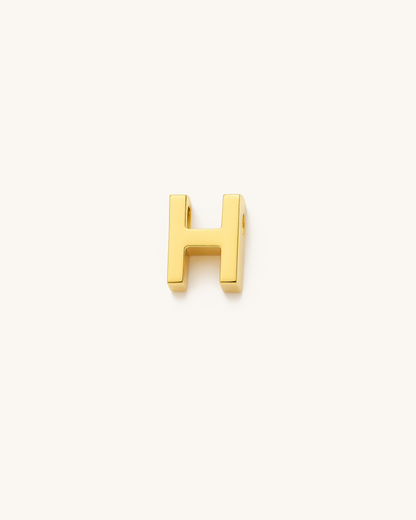 GOLD SIMPLE LETTERS