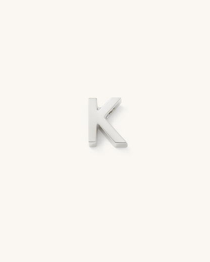 SILVER SIMPLE LETTERS