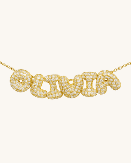 GOLD BUBBLE LETTER