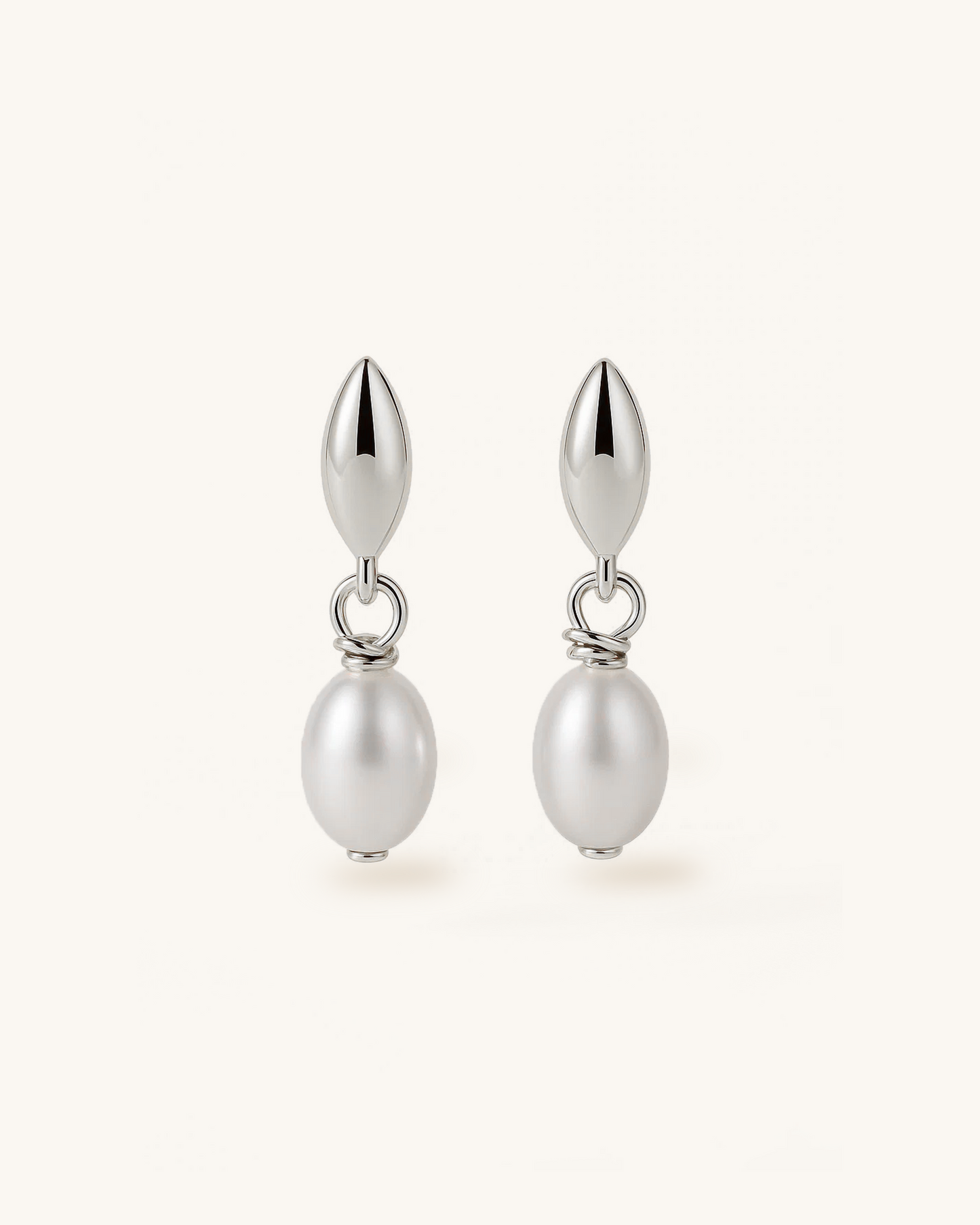 Oval Pearl Drops