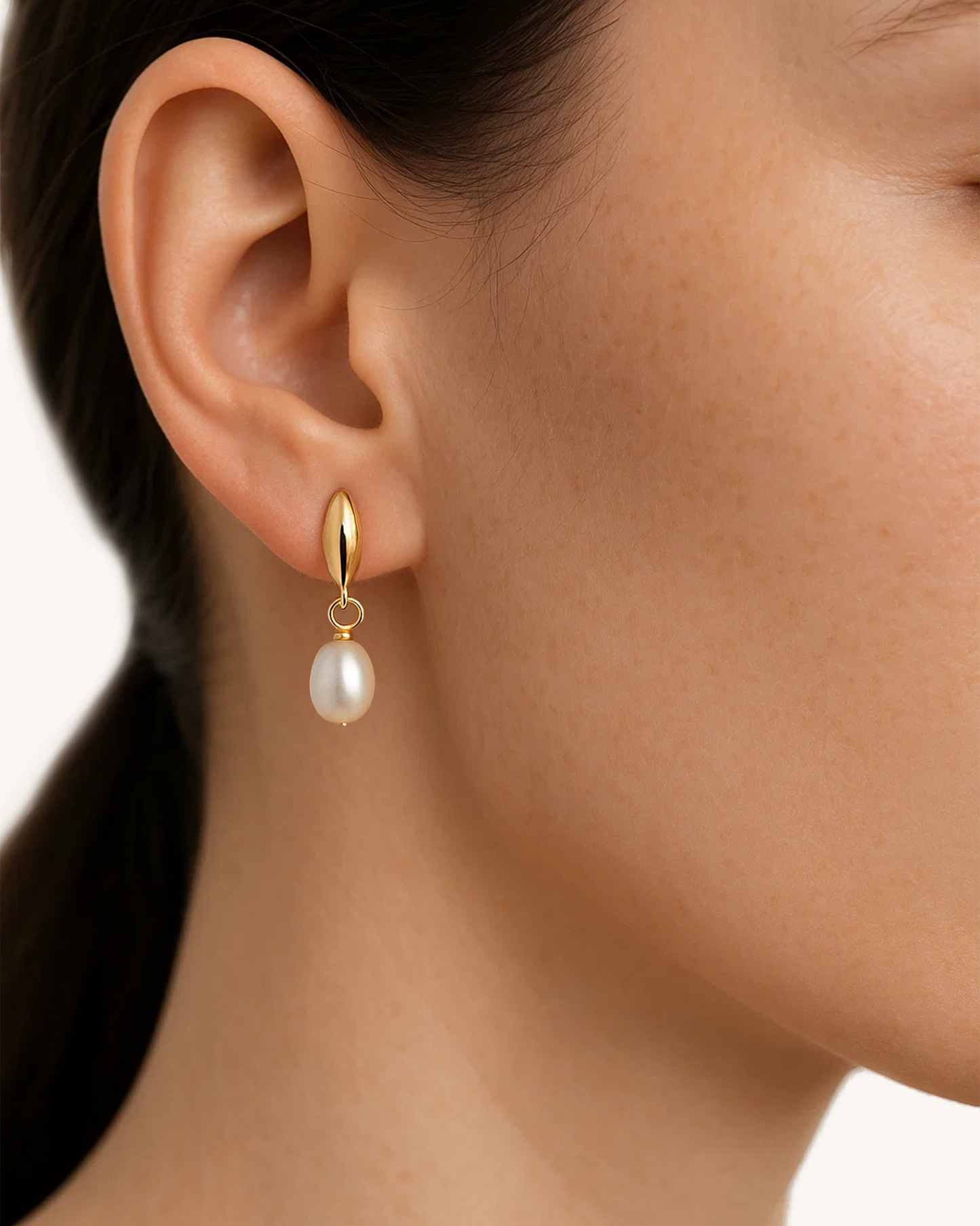 Oval Pearl Drops