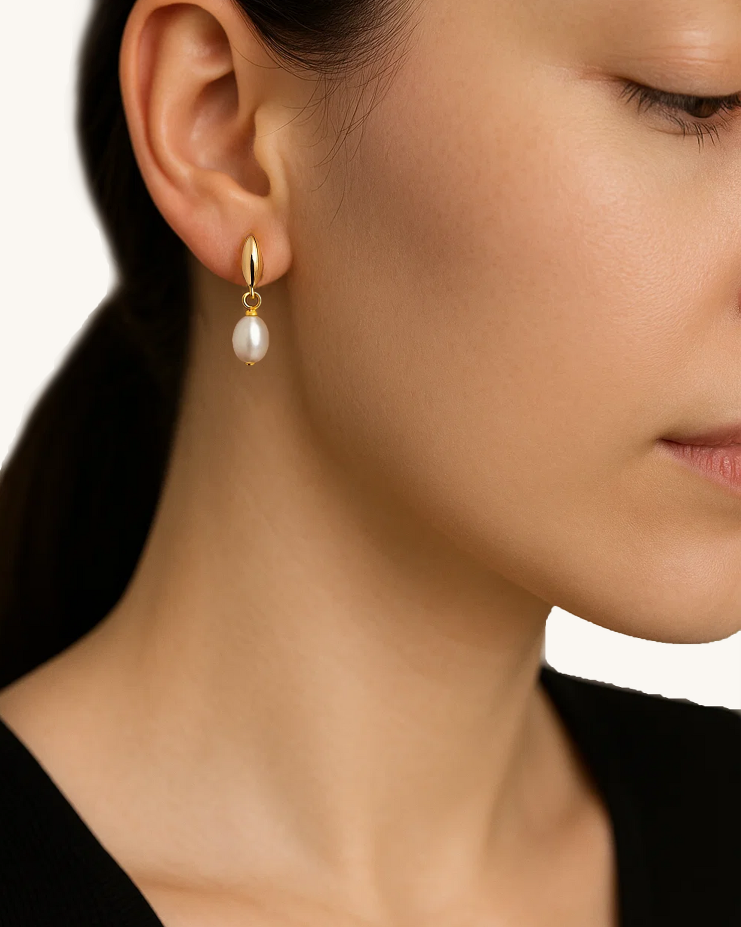 Oval Pearl Drops