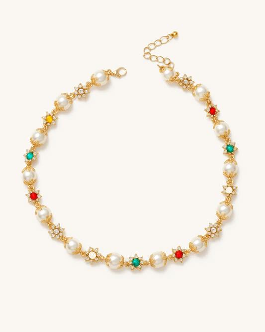 GEM PEARL NECKLACE