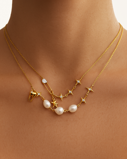 CHARM LAYERED NECKLACE