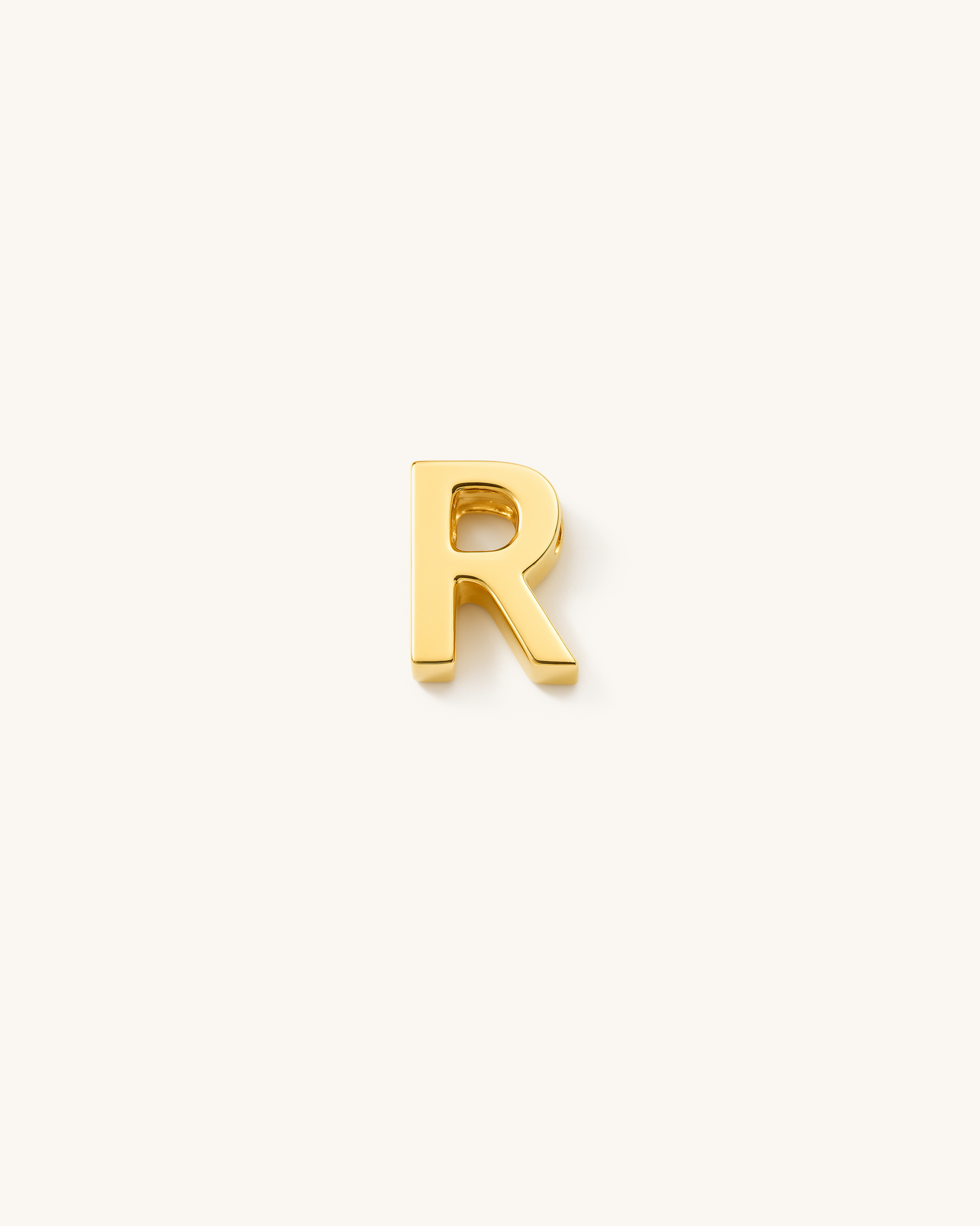 GOLD SIMPLE LETTERS