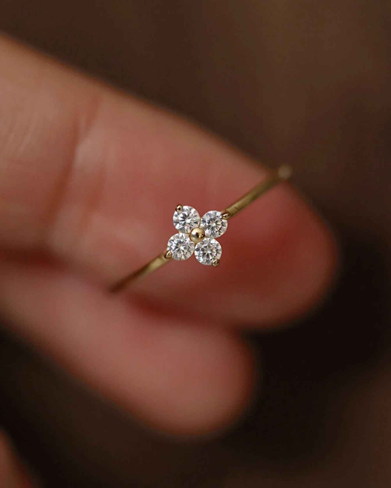 FLORAL PETITE RING