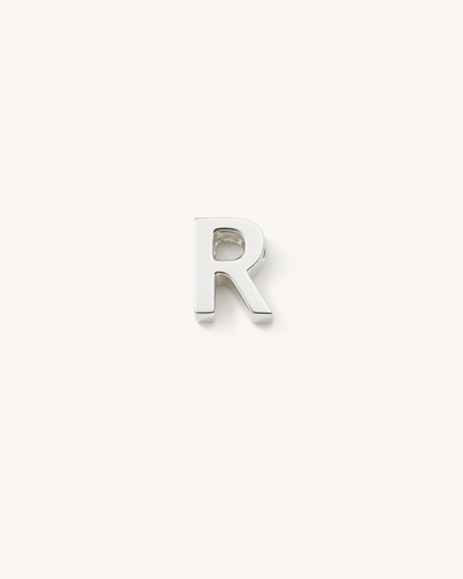 SILVER SIMPLE LETTERS