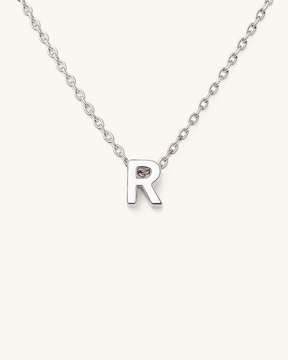 SILVER SIMPLE LETTERS