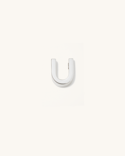 SILVER SIMPLE LETTERS