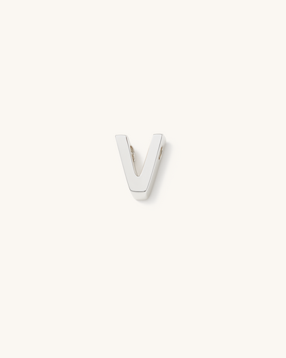SILVER SIMPLE LETTERS