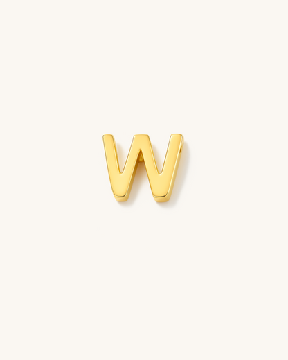GOLD SIMPLE LETTERS