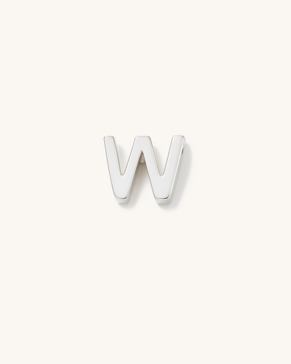 SILVER SIMPLE LETTERS