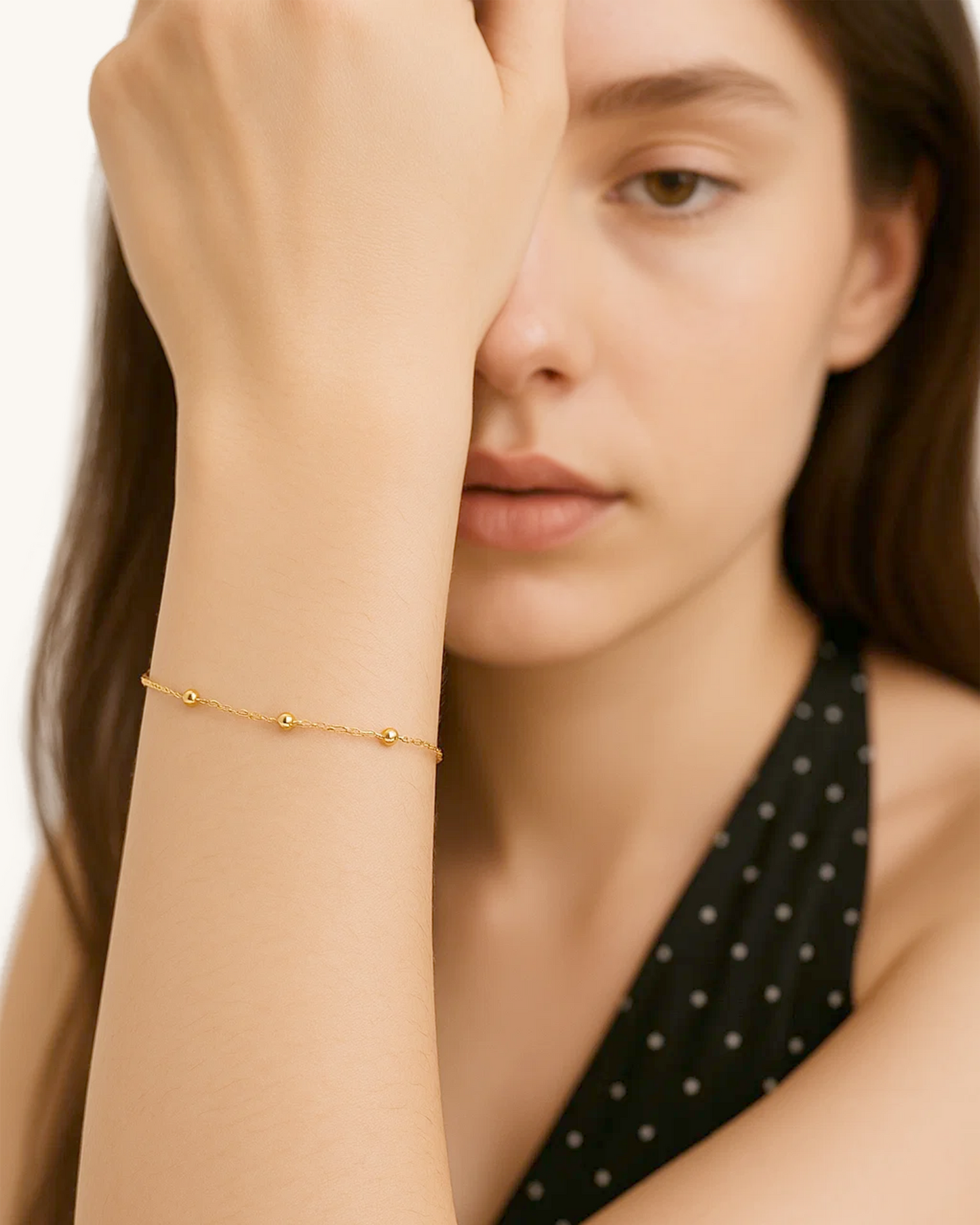 BEADED DOT CHAIN