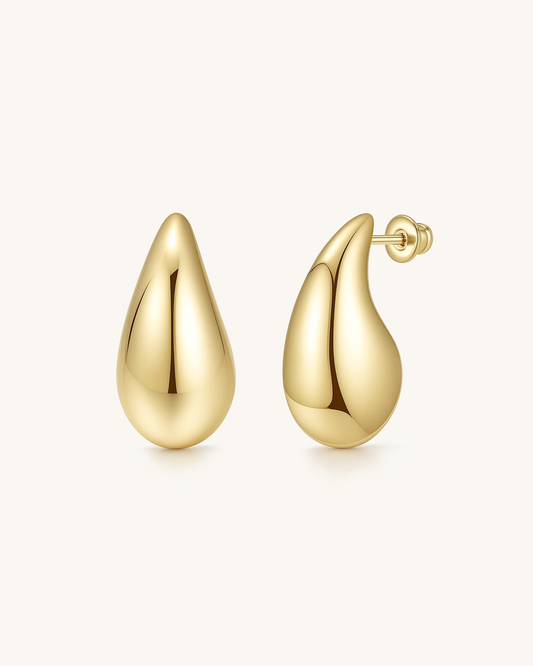GD TEARDROP STUD