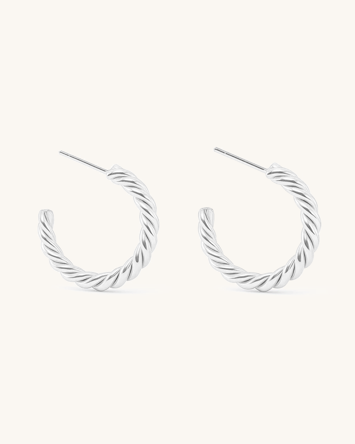 TWISTED ROPE EARRINGS