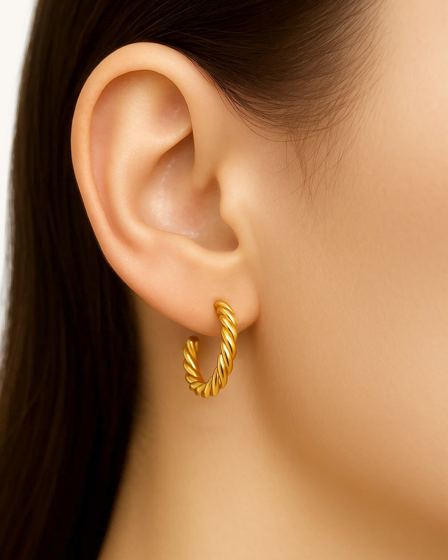 TWISTED ROPE EARRINGS
