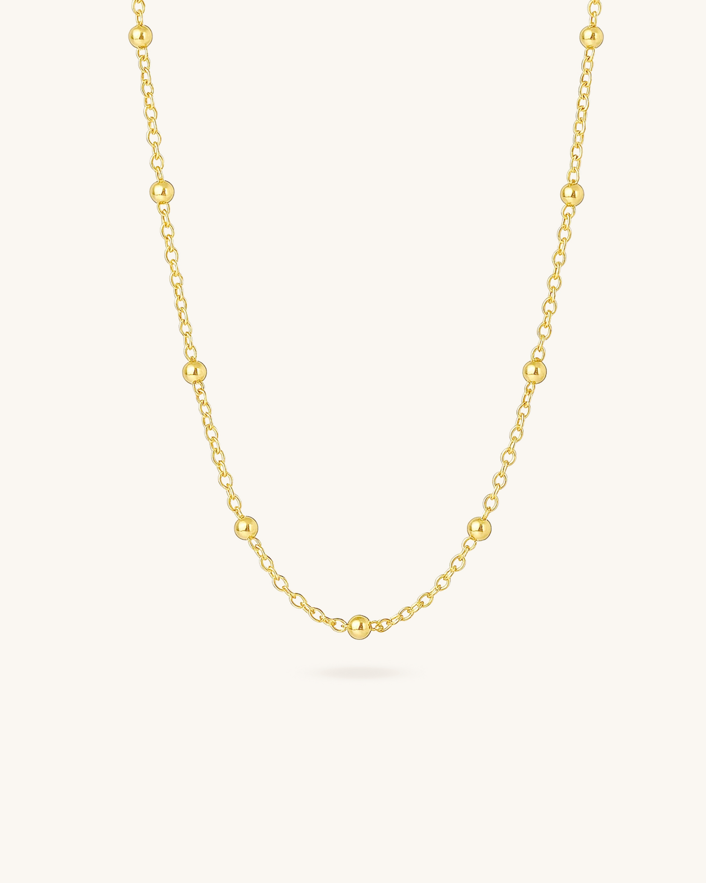 BEADED DOT CHAIN