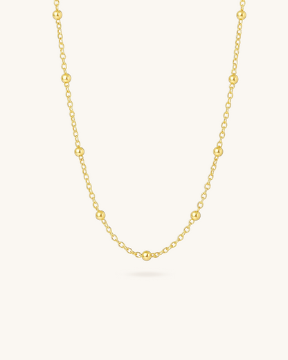 BEADED DOT CHAIN