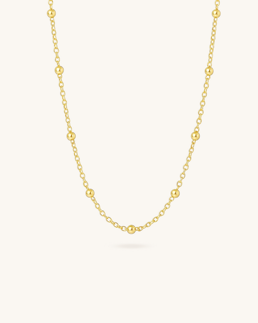 BEADED DOT CHAIN